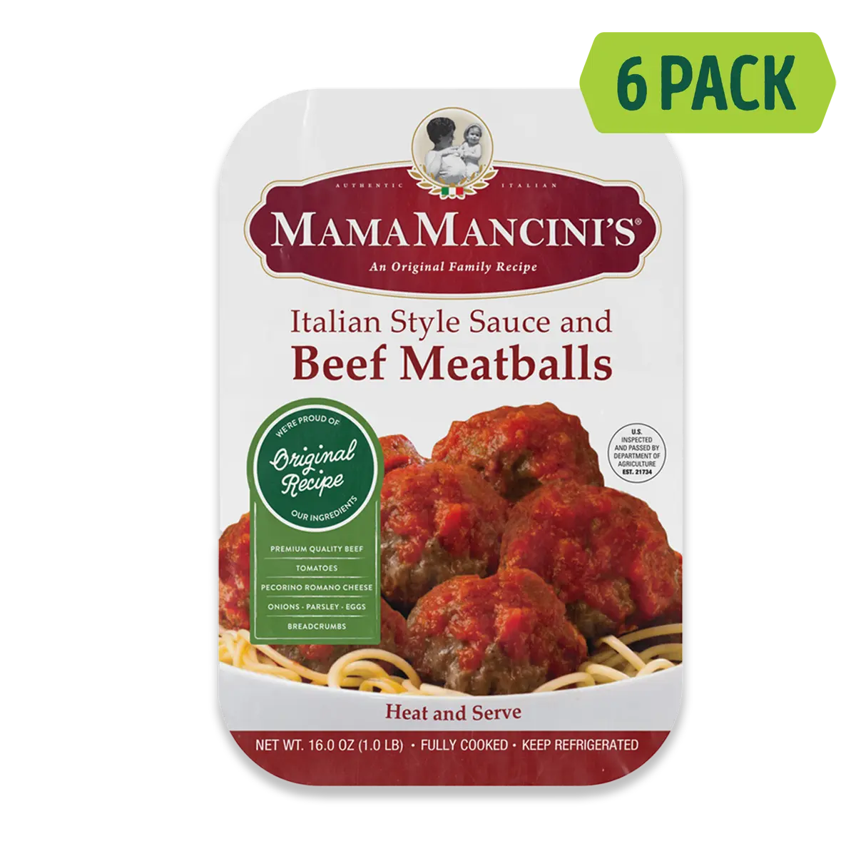 Beef Meatballs in Italian Style Sauce