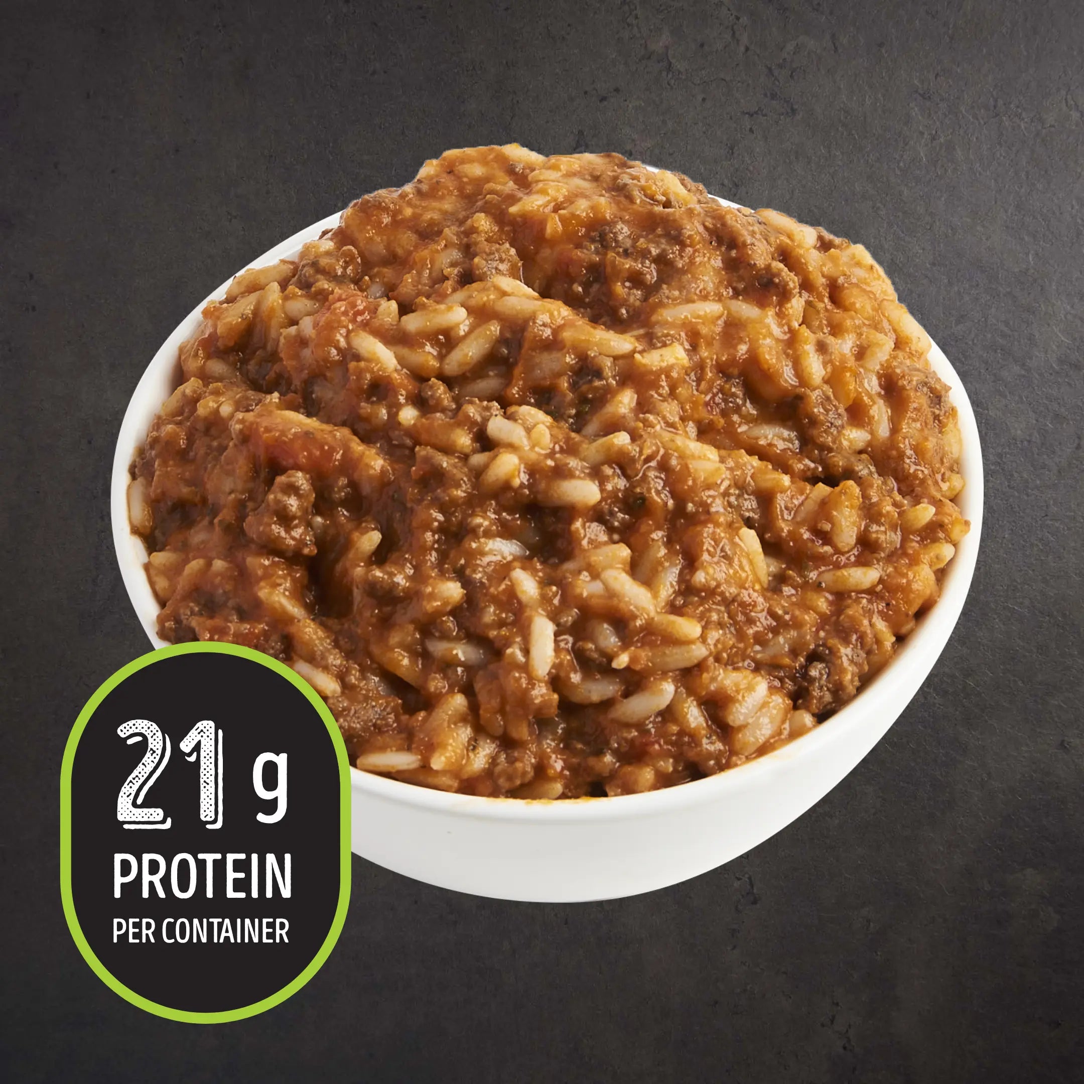 Cheesy Beef Risotto  21 g Protein