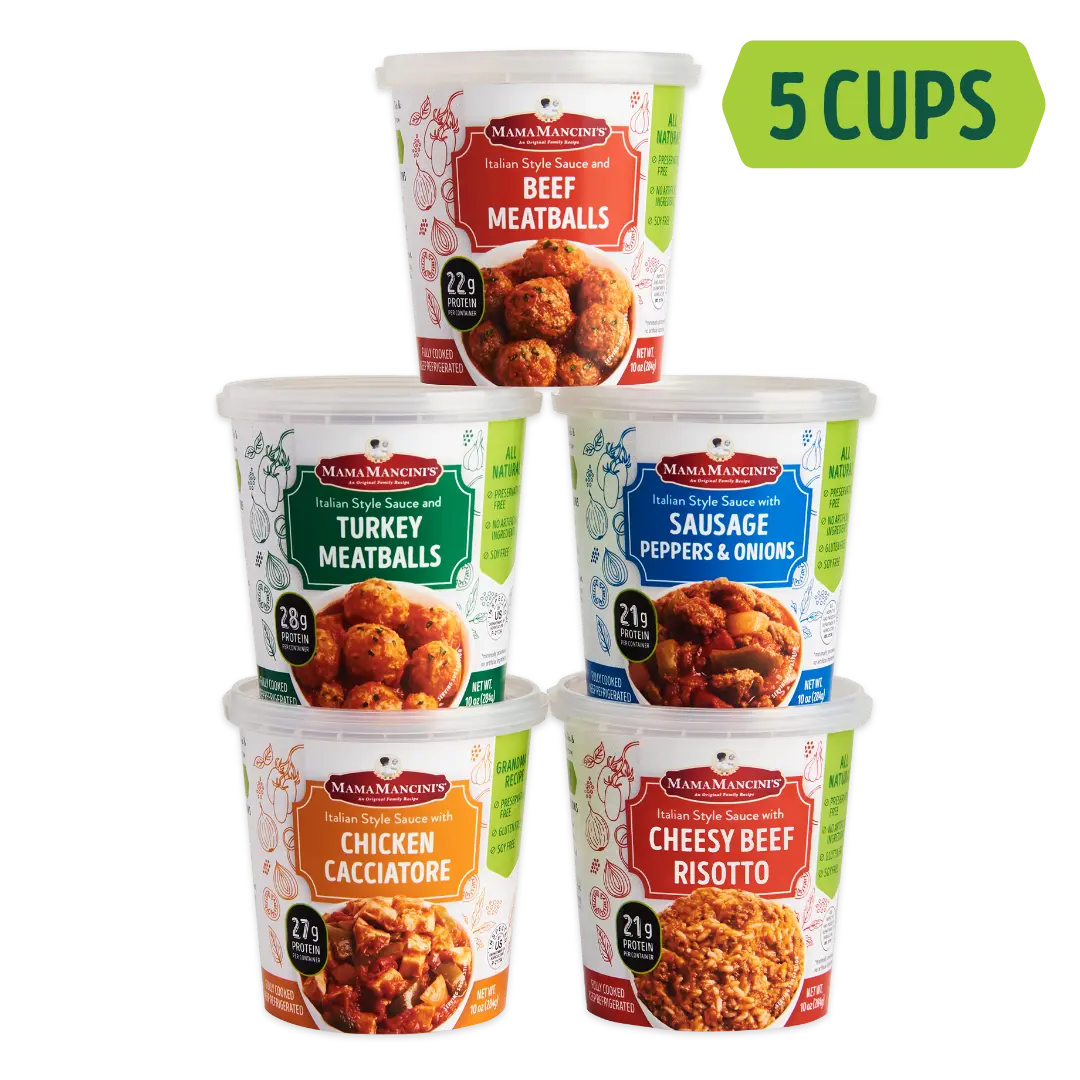 Variety Pack Meals to Go (5 Cups)
