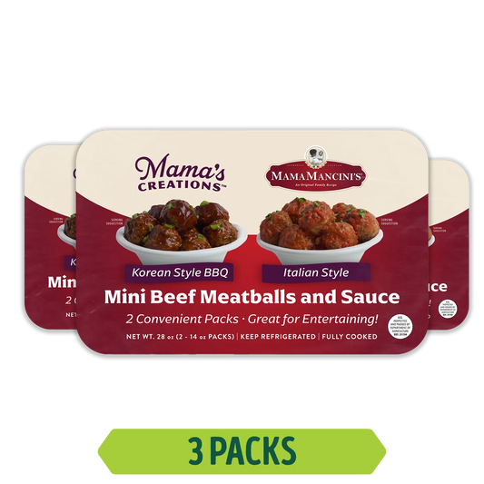 Mini Meatballs Entertaining Variety Pack