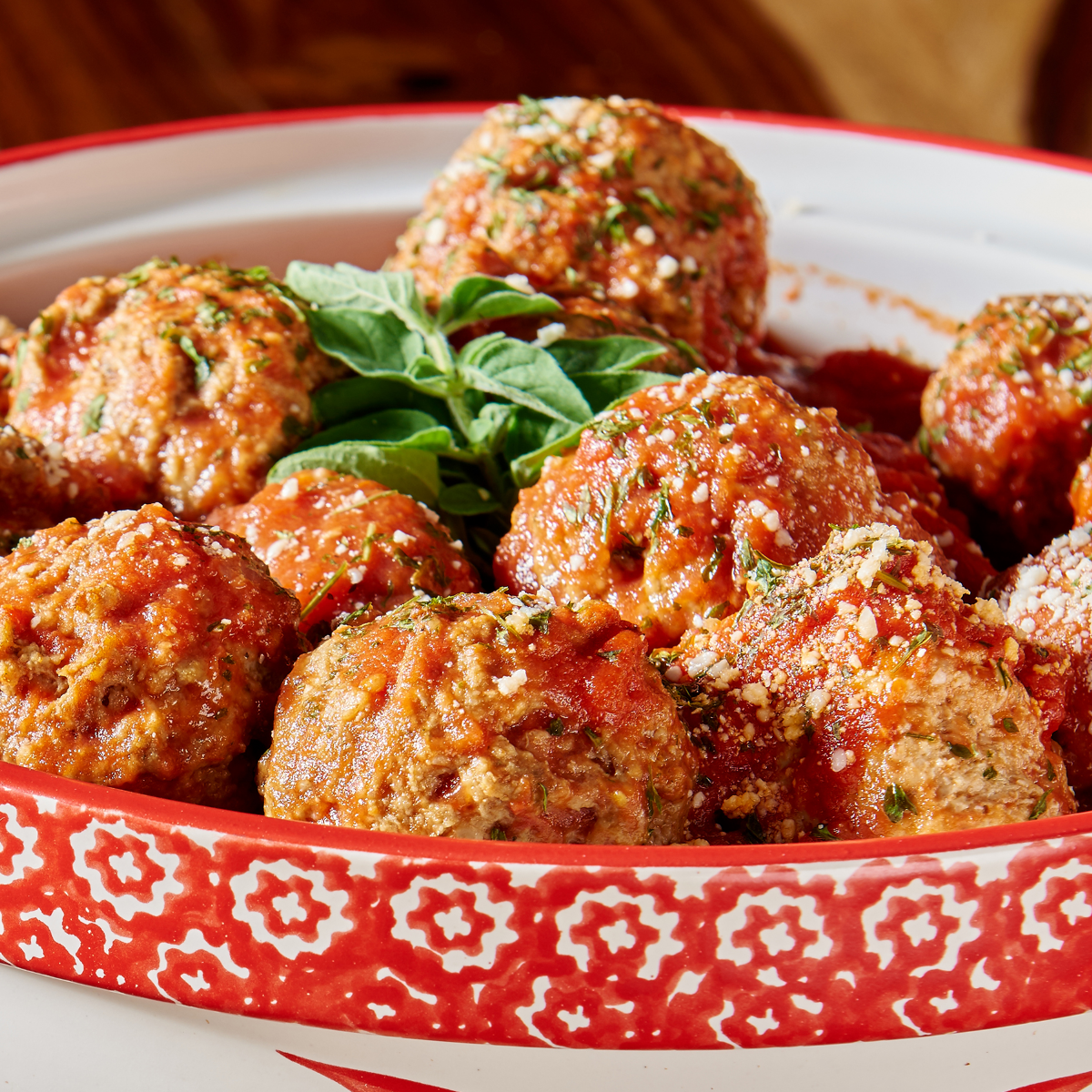 Turkey Meatballs in Italian Style Sauce