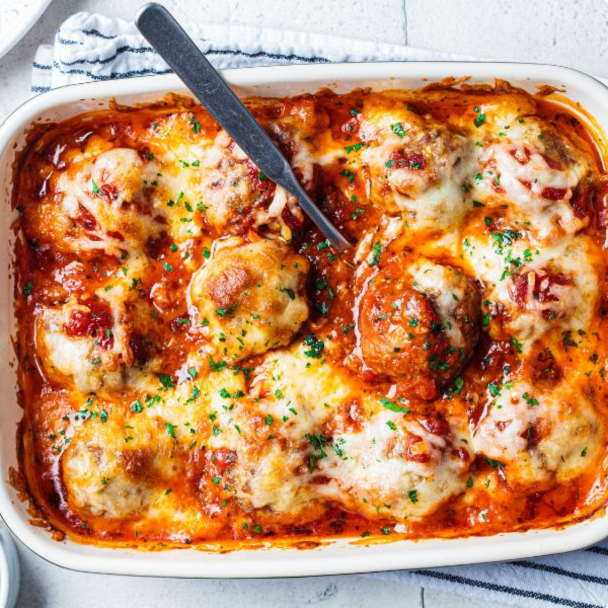 Turkey Meatballs in Italian Style Sauce