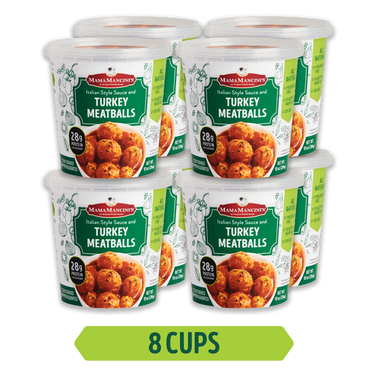 Turkey Meatballs in Italian Style Sauce (10oz Cups)